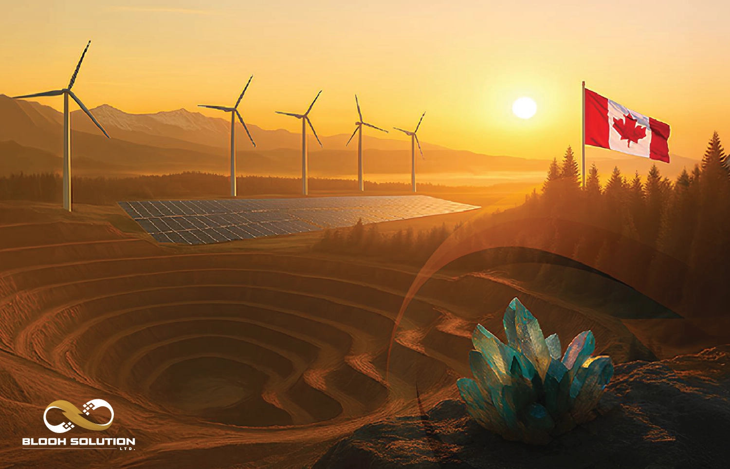 BLOOH Solution strategische Positionierung in British Columbia für seltene Erden und nachhaltige Energielösungen