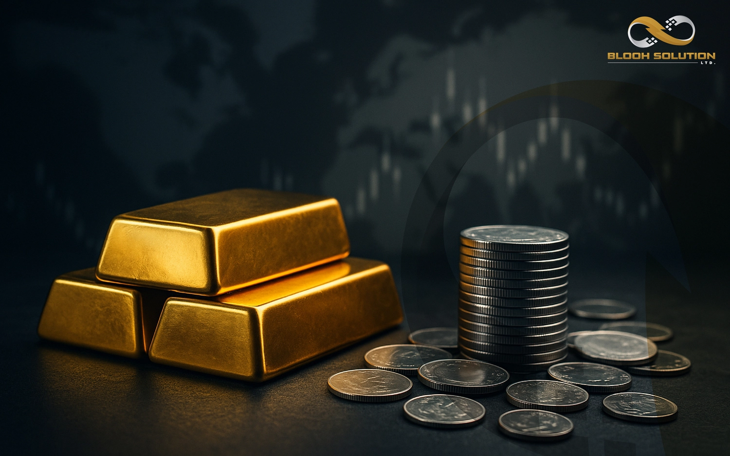 BLOOH Solution Gold und Silber Analyse