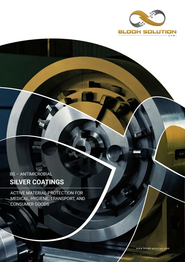 Functional silver coatings with antimicrobial and conductive properties