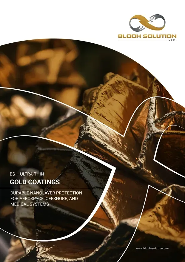 Precision gold coatings for electronics, optics and high-performance components