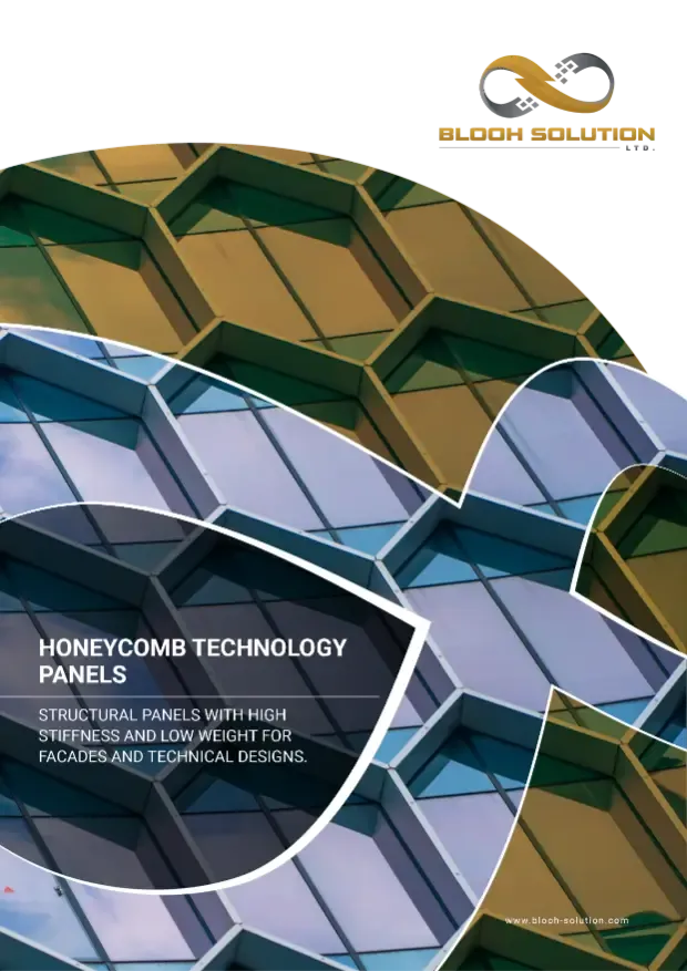 High-strength honeycomb composite panels for industrial construction and building