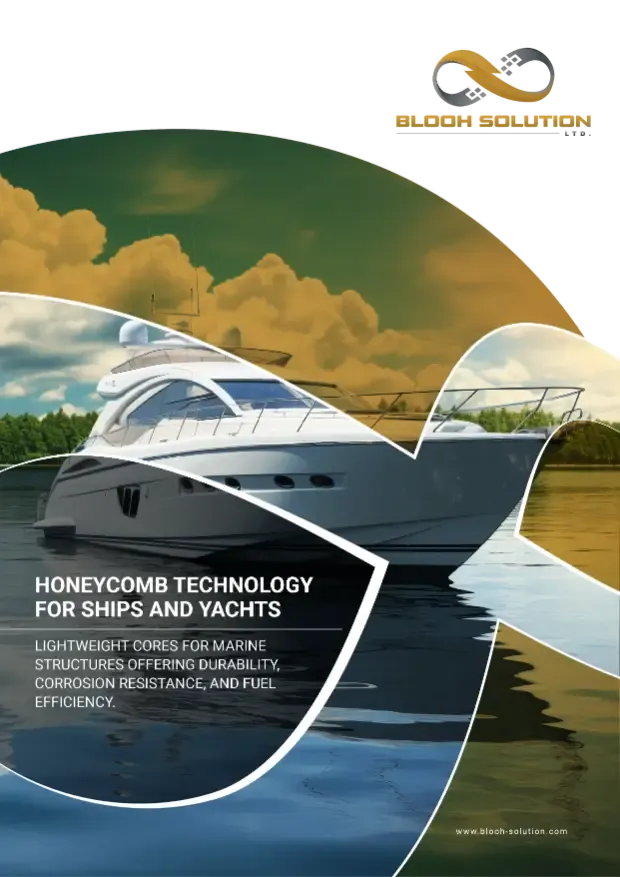 Premium honeycomb structures for lightweight and stable yacht construction